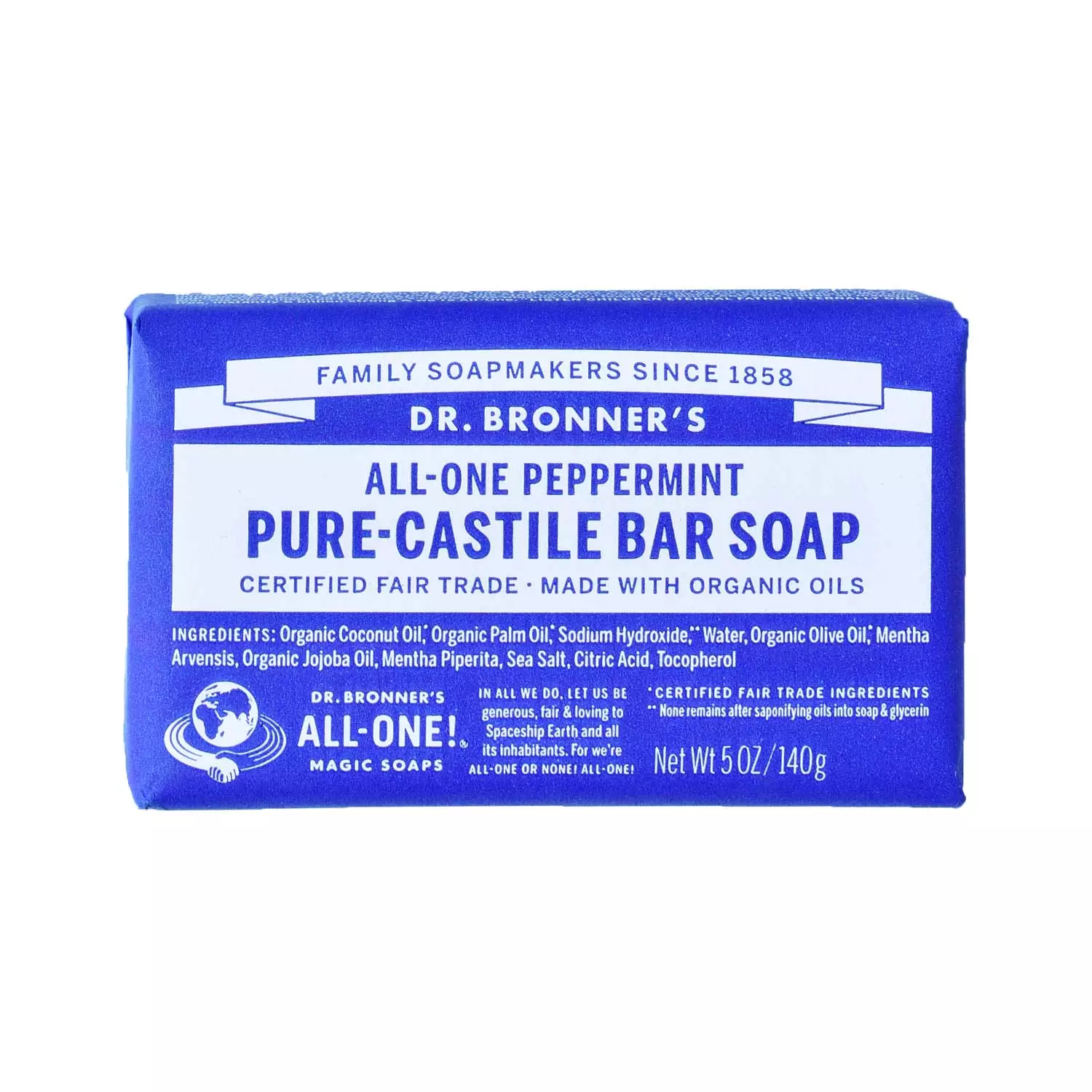 Jual Dr Bronners Dr. Bronners Peppermint PureCastile Bar Soap Original