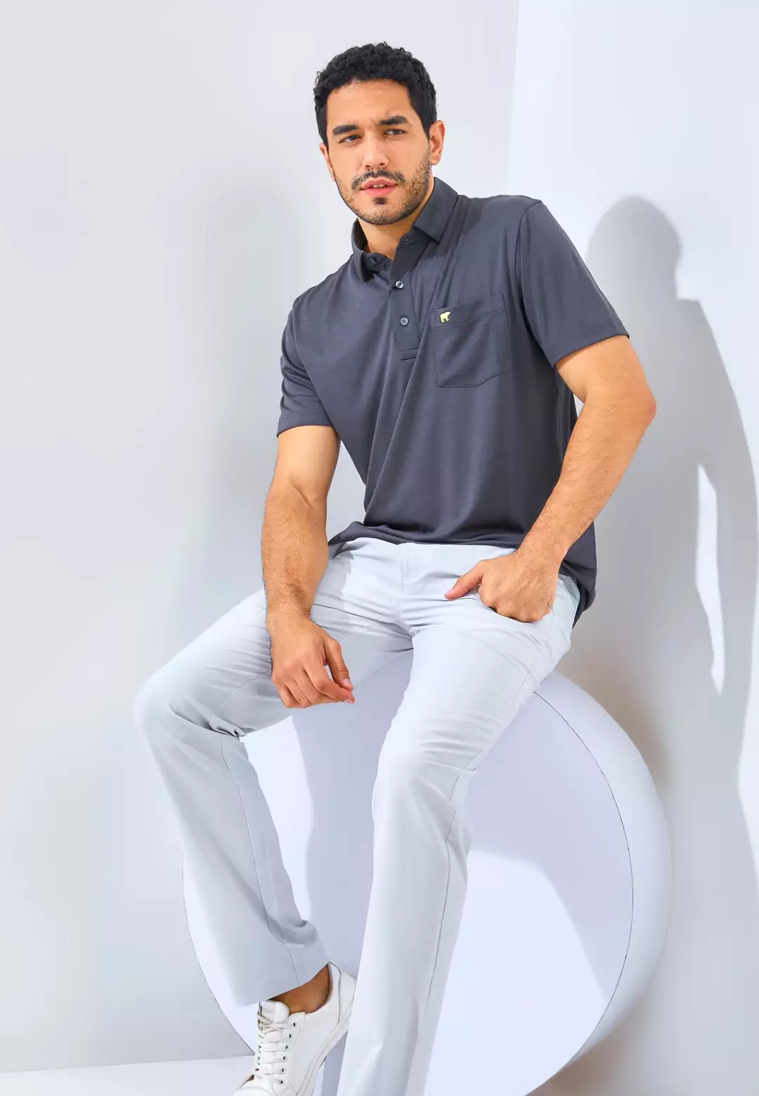 Jack Nicklaus Segesta Premium Heritage Polo Regular Fit Caviar