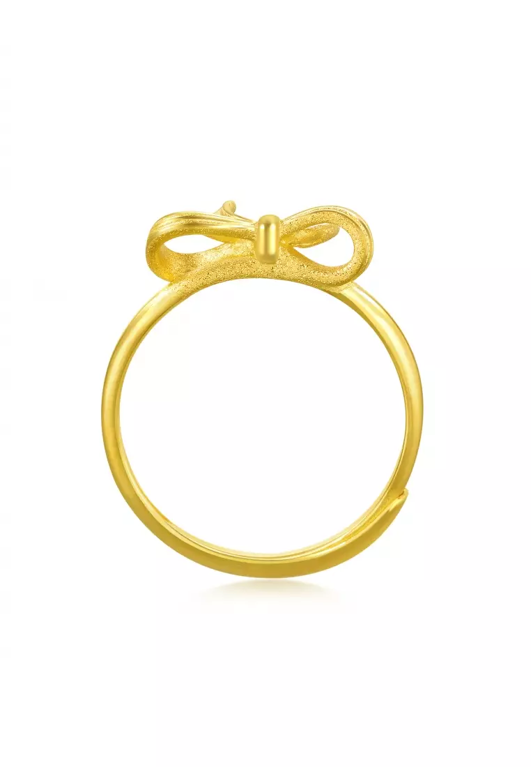 アクセサリー mayuco. aura jewelry bow hook ring /gold mayuco. aura