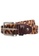 72 SMALLDIVE brown 34 mm Tri-Color Elastic Weave Belt Brown 3FBBDACAB297E5GS_1