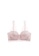 W.Excellence pink Premium Pink Lace Lingerie Set (Bra and Underwear) 671CBUS646421EGS_2