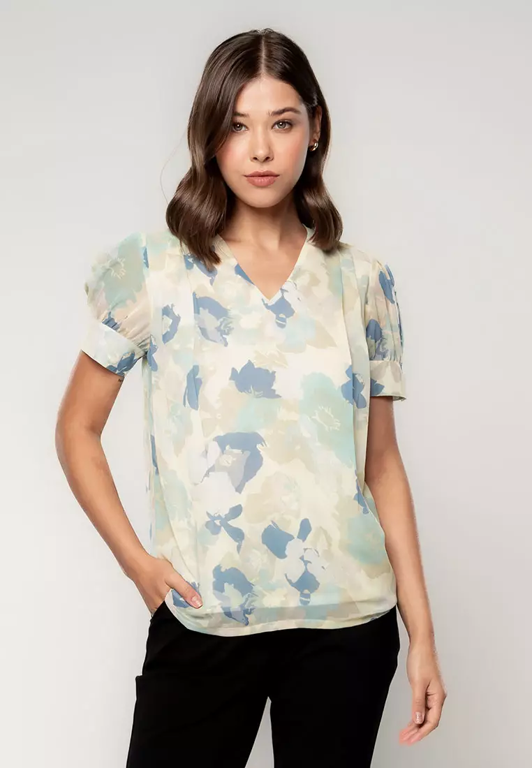 Amirah Top in Floral Print