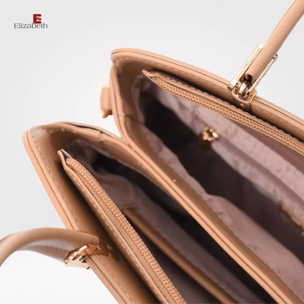 Tas Elizabeth Ardala Handbag Cream