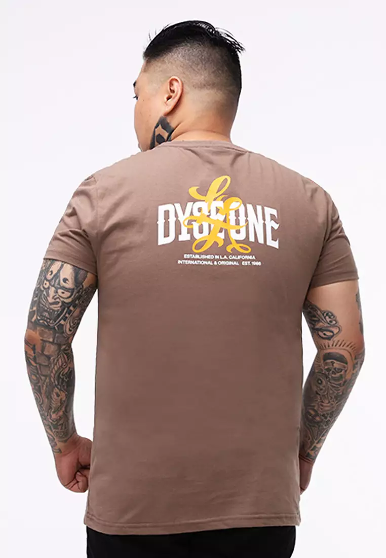 Round Neck Short Sleeves Slim Fit T-Shirt