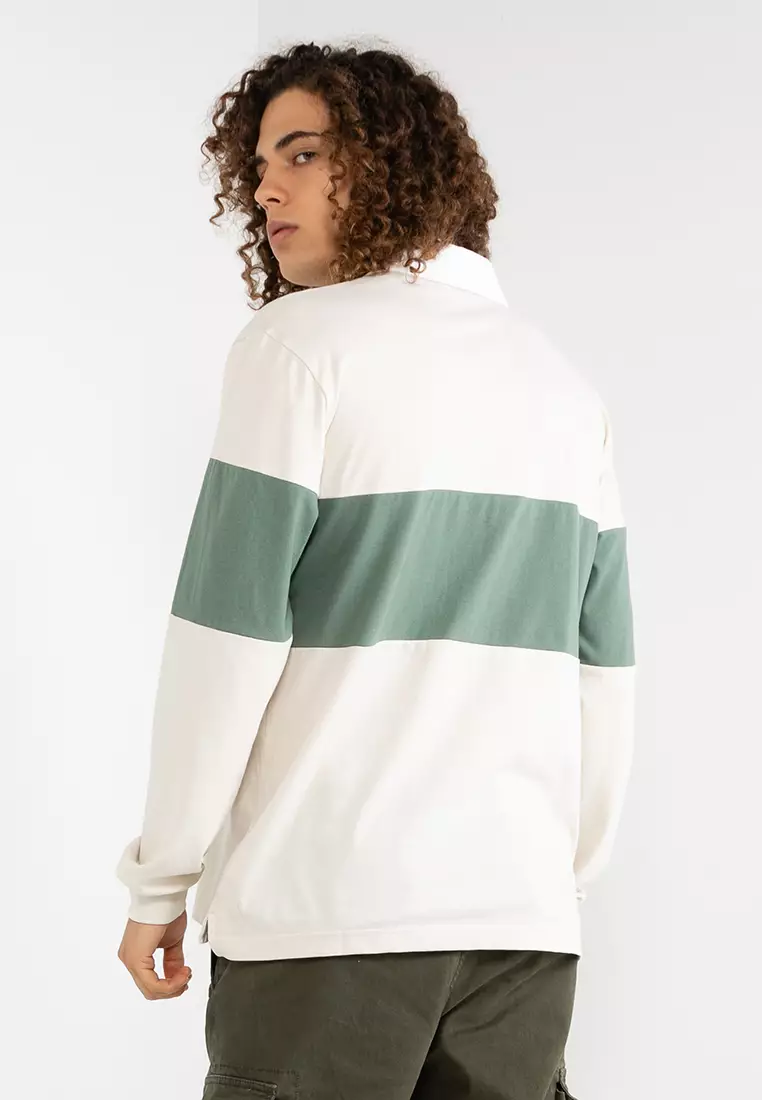 Gap long shop sleeve polo