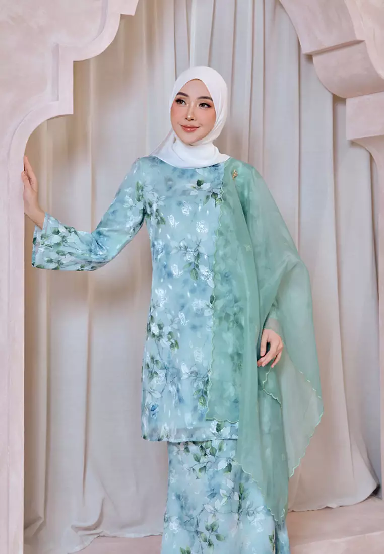 Jasmine Kurung Modern in Jacquard Chiffon