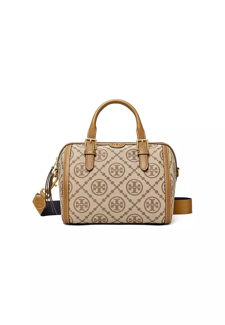 Tory Burch T MONOGRAM Series Star Identical jacquard Portable cross body Boston Bag for women 83970 371
