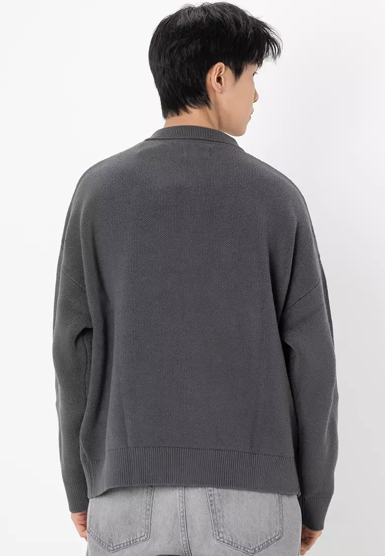 Kobe Knit Long Sleeve Polo