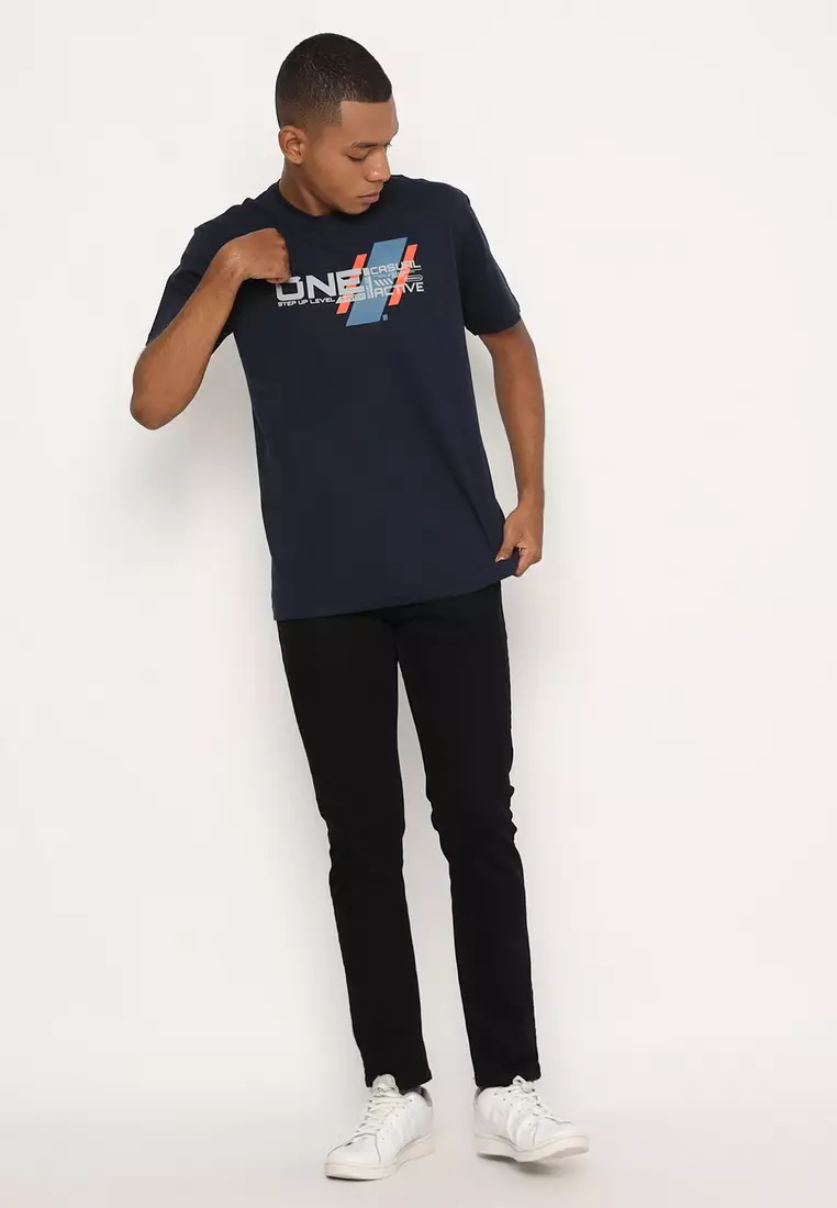 POLICE T-Shirt Cotton Combed Pria 207280231