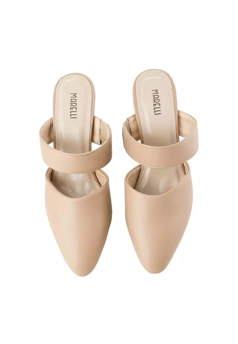 Caroline Sandal  mules Heels Wanita
