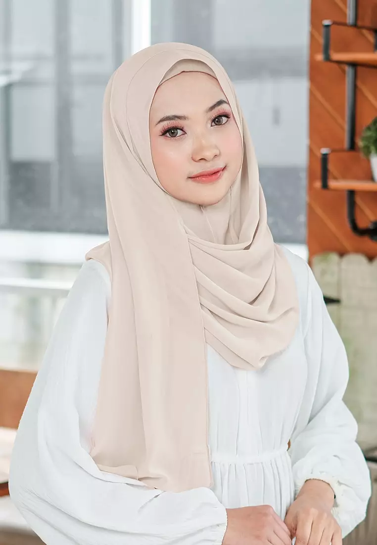 HIJAB INSTAN SHEILA - LIGHT CREAM
