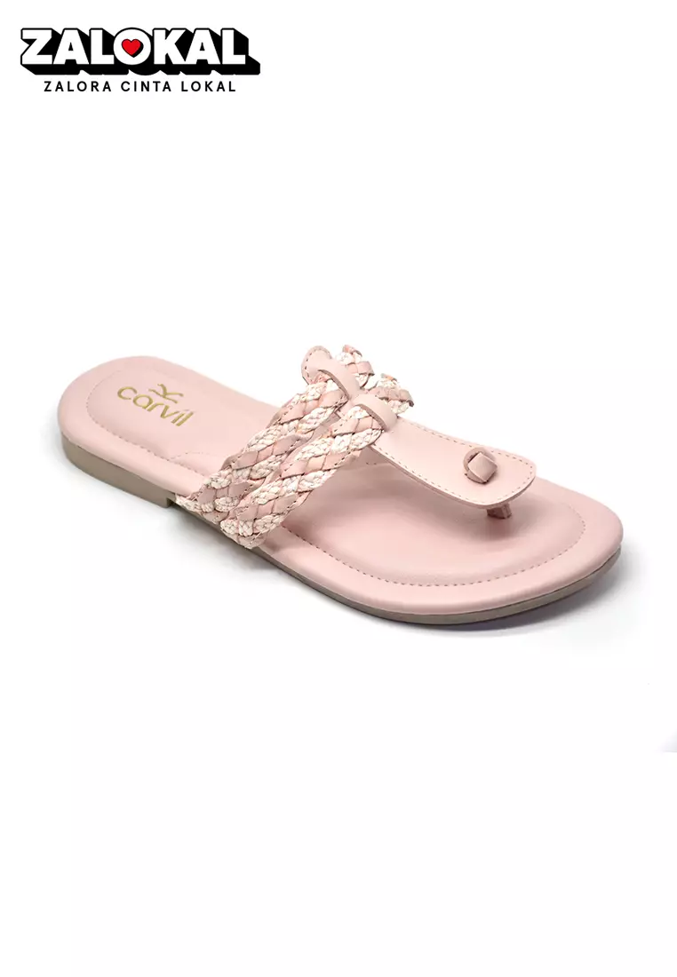 Carvil Sandal Wanita Chikita-01 TW Pink