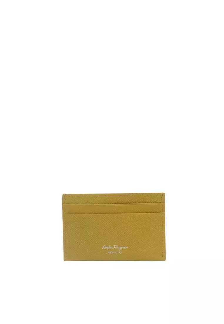 Calfskin Leather Card Holder