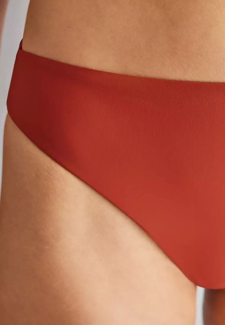 Orange High Bikini Panty