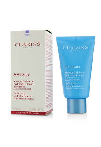 Clarins CLARINS - SOS Hydra Refreshing Hydration Mask with Leaf Of Life Extract - For Dehydrated Skin 75ml/2.3oz A6426BE88B5B92GS_1