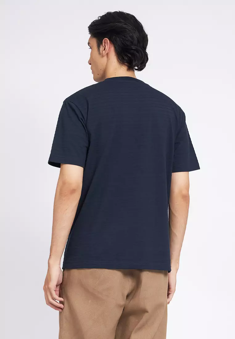 Short Sleeve Textured T-Shirt