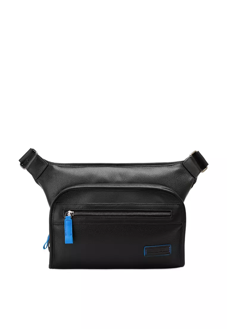 Pure leather sling store bags
