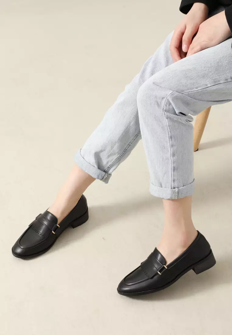 Tassel Leather Loafers TH128-1