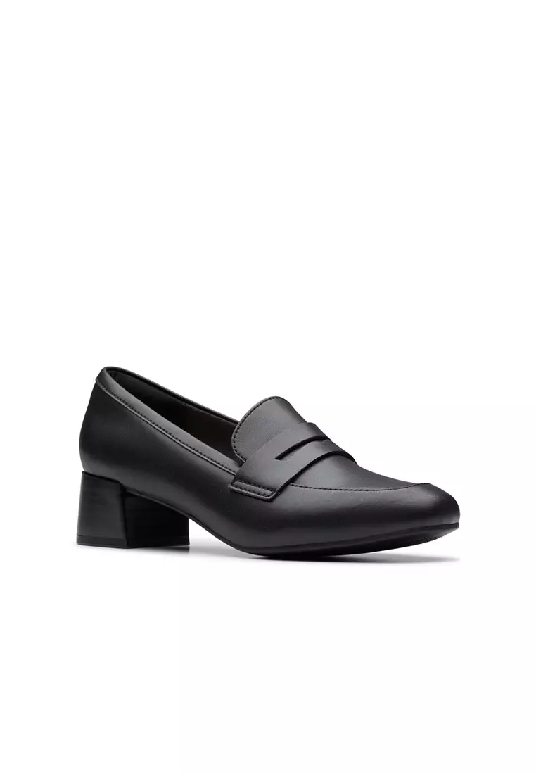 Womens Iridessa Sky Loafers - Black Leather