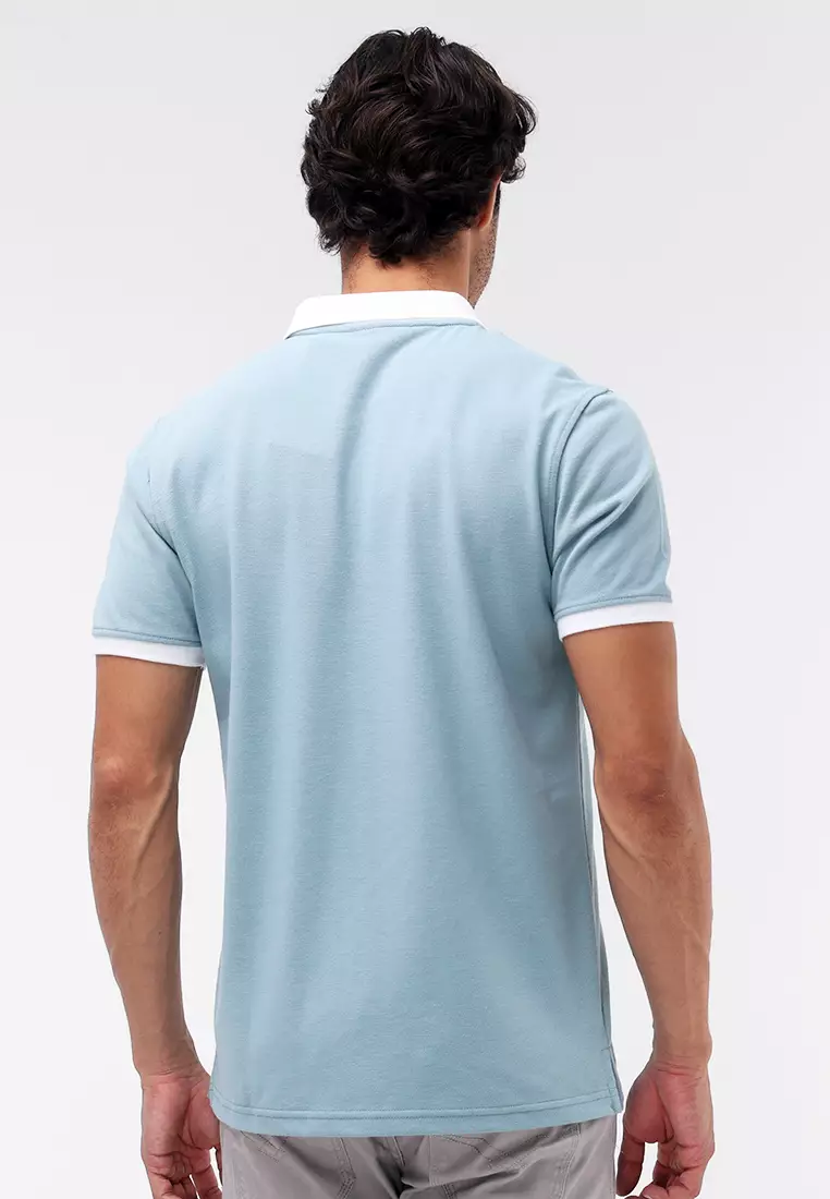 Cvc Collared Shirt Pique