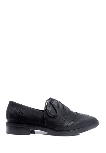 Twenty Eight Shoes black VANSA Vintage 2 Tones Oxford Shoes VSW-F76666 38D4ASHB08C454GS_1