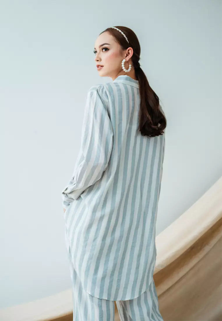 Setelan Atasan Bawahan CIQA SET - BABY BLUE 