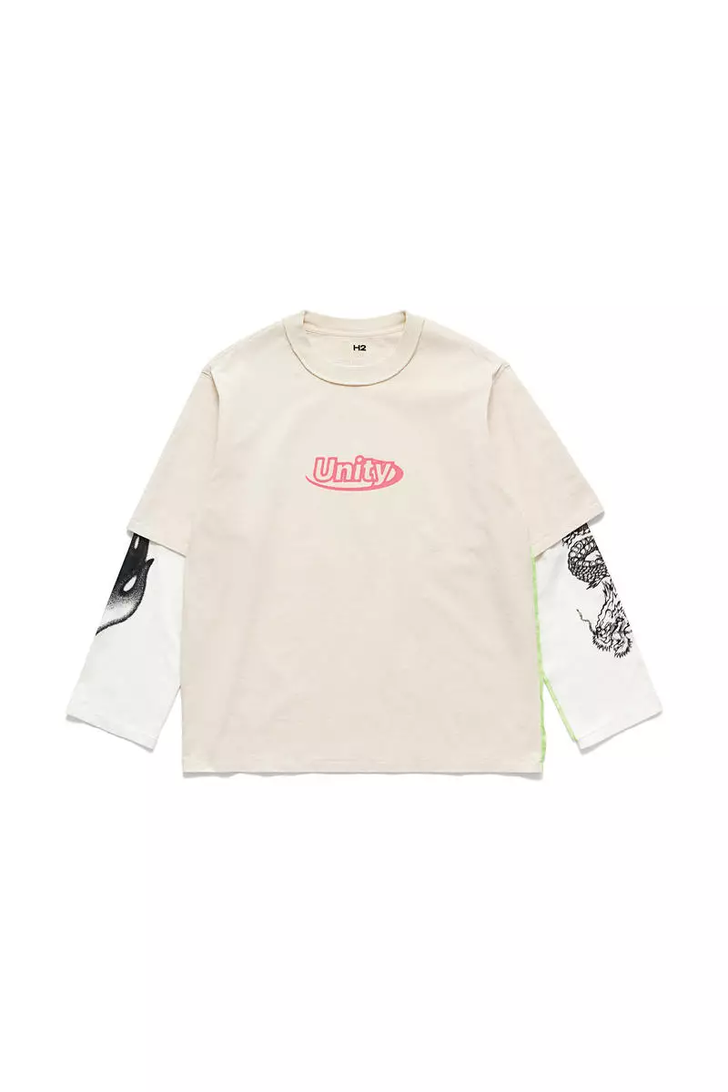 Double-layered T-shirt