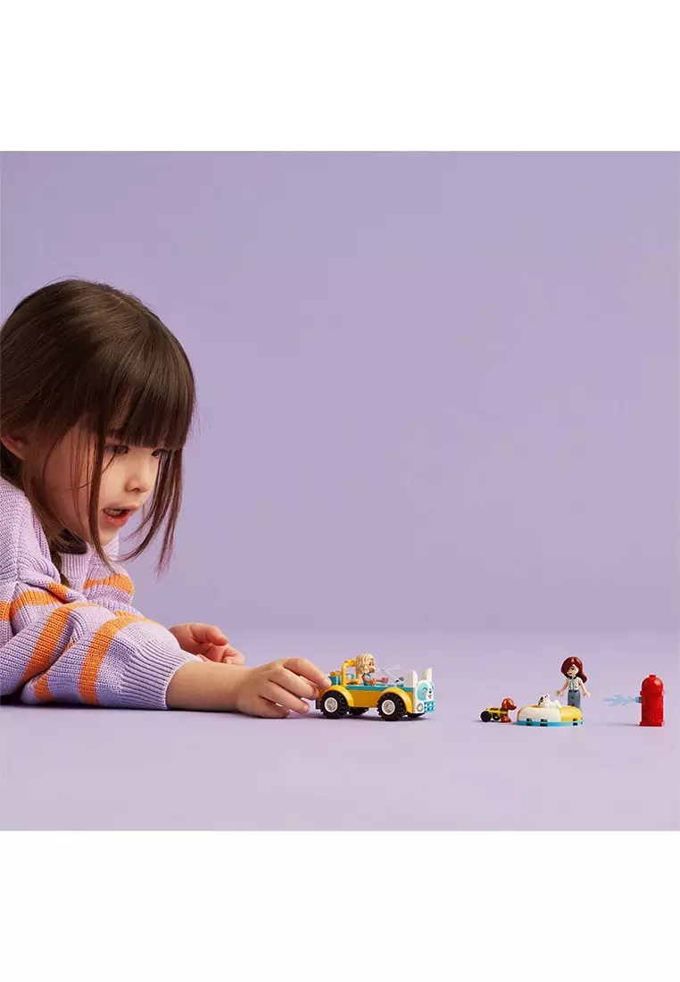 Friends 42635 Dog-Grooming Car, Age 4+, Building Blocks, 2024 (60pcs)
