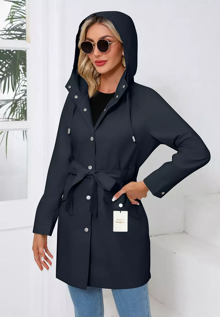 Business Oversized Hooded Jacket AD-M24WB11