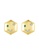 MATCH gold Premium S925 hexagon Golden Earring 60C68AC090746AGS_1
