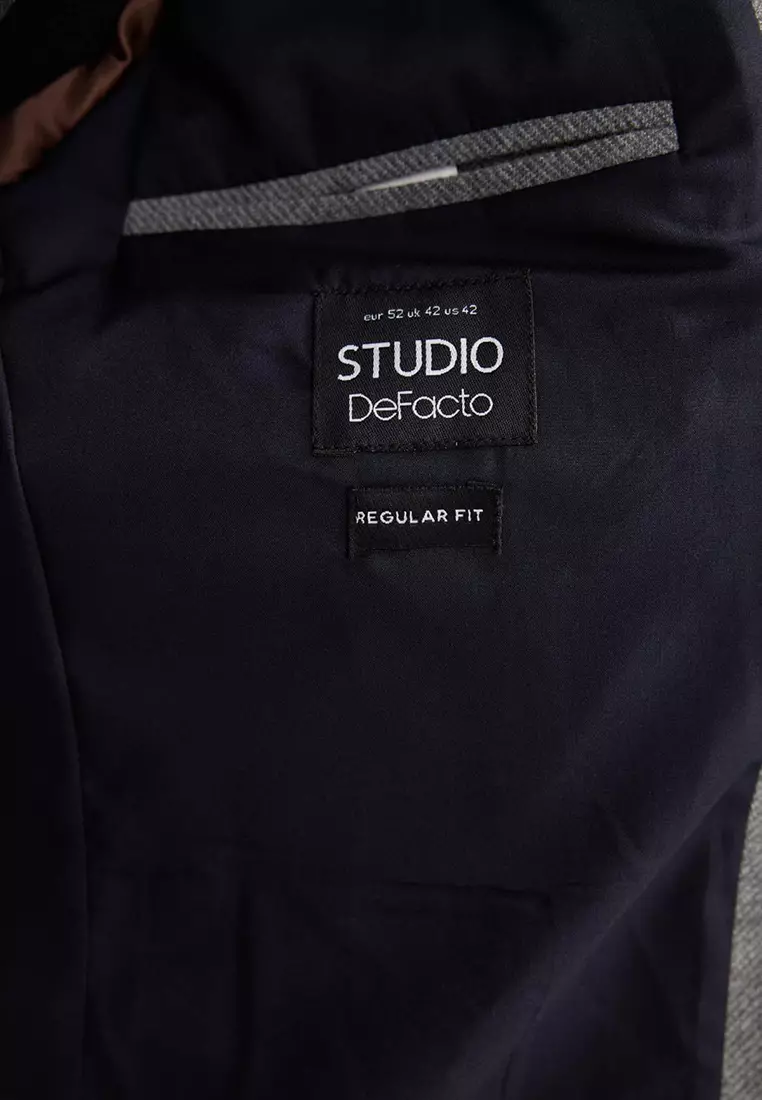 A Luxury Brand Blazer DeFacto Para Hombre Elegante Y Versátil