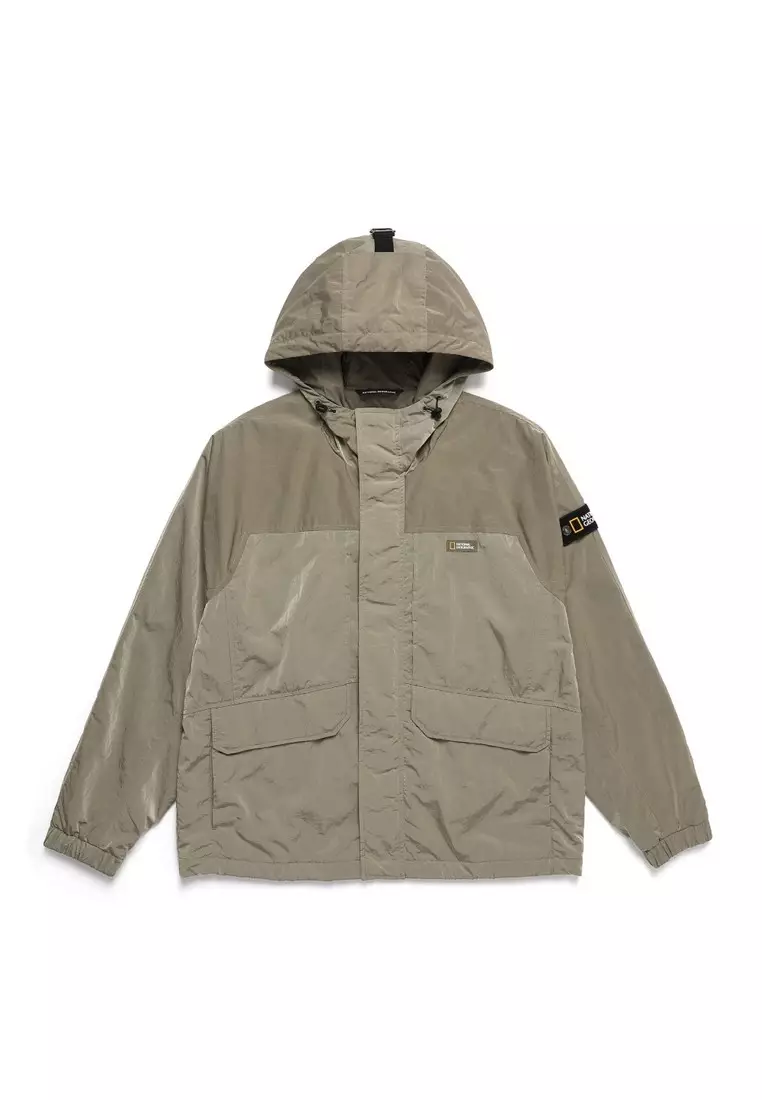 男女同款ONCA立體剪裁連帽外套