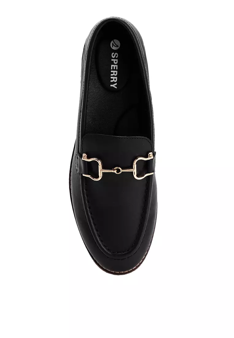 Sperry Women's SeaPort Loafers Bits Black