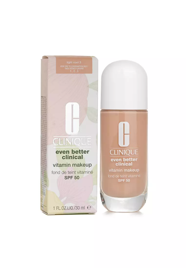 CLINIQUE - Even Better Clinical Vitamin MakeUp Foundation SPF 50 - # 3 Light Cool 30ml
