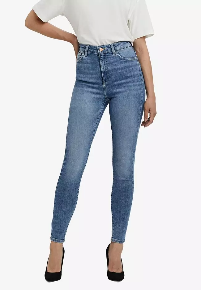 Konkret varemærke overlap Buy Vero Moda Sophia High Rise Skinny Jeans Online | ZALORA Malaysia