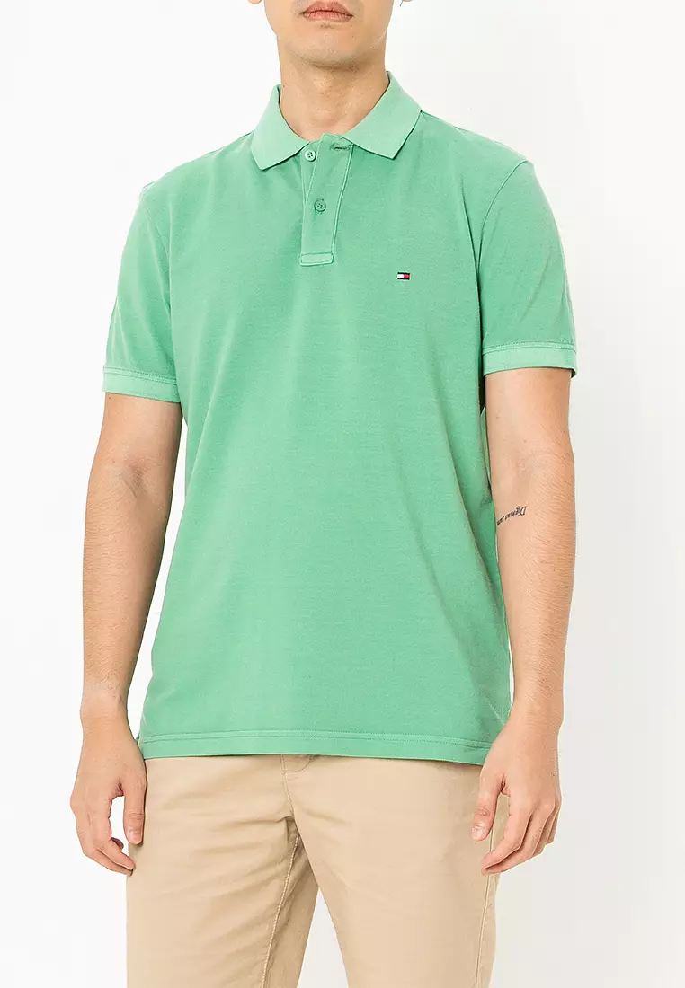 Garment Dye Regular Polo Shirt - Tommy Mainline