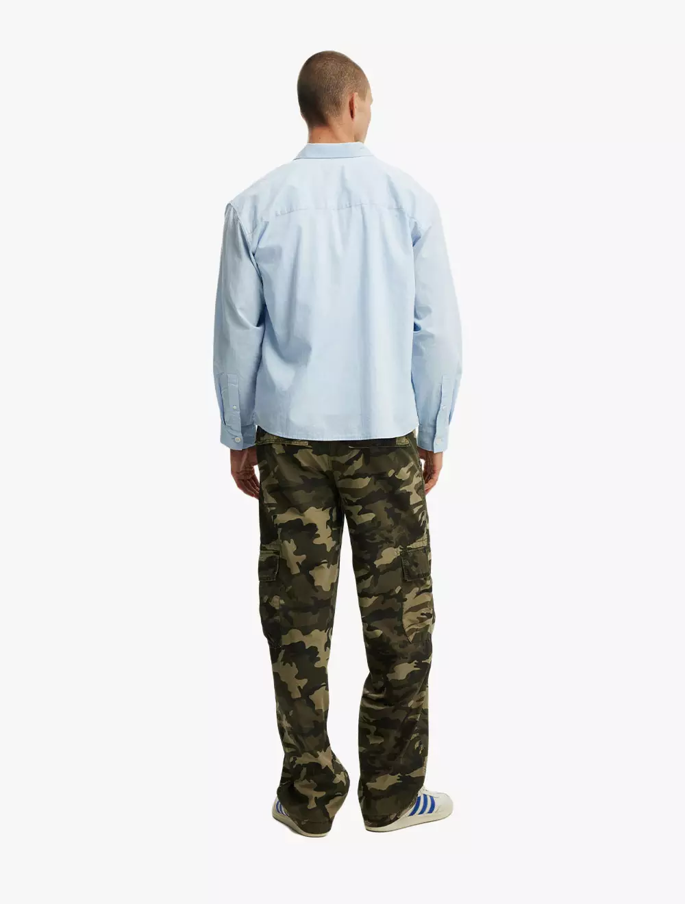 Cotton On - PANTS - Knox Baggy Cargo Pant - DARK CAMO
