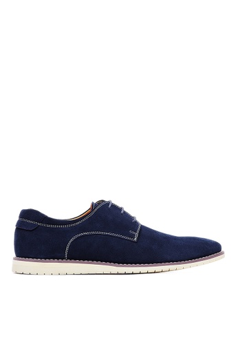 Life8 blue Men Nubuck Simple Casual  Shoes-09731-Blue LI286SH0SBV5MY_1