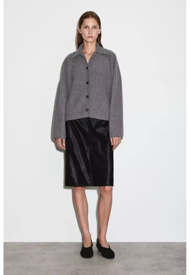 SCULPTED MERINO WOOL JACKET