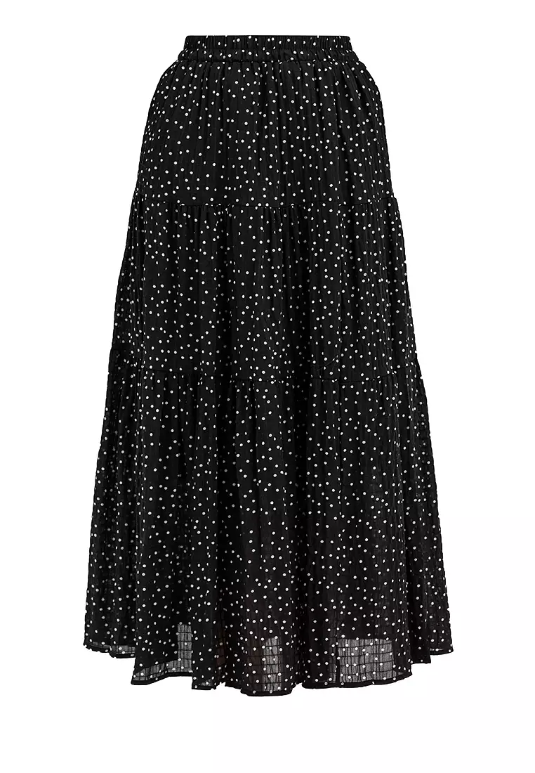 Carina Polka Dots Long Skirt