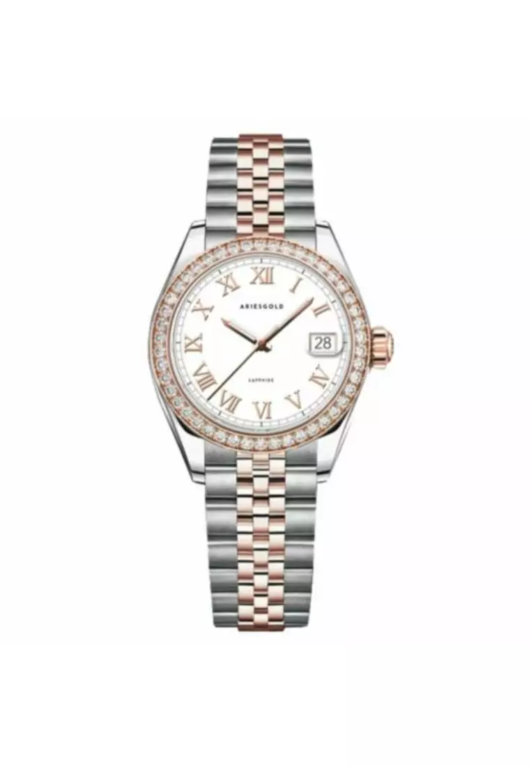 Aries gold ladies watch sale