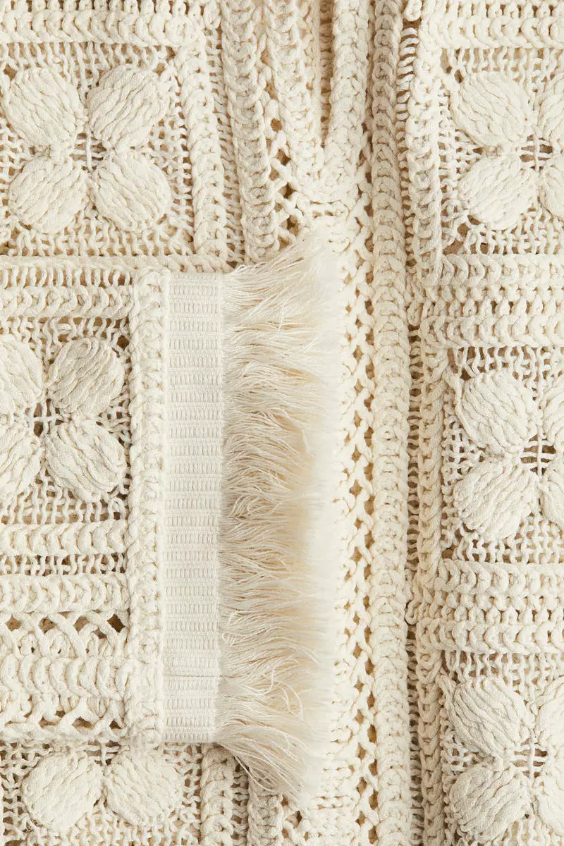Buy H&M Crochet-look tunic dress 2026 Online | ZALORA