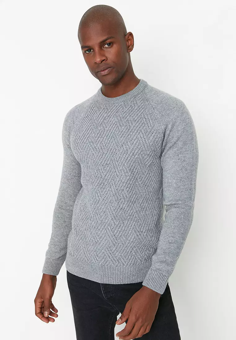 Mens slim outlet fit sweater