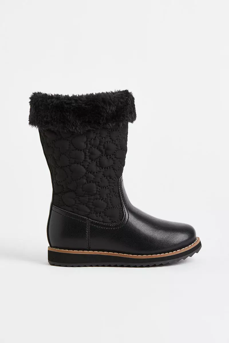h&m white boots