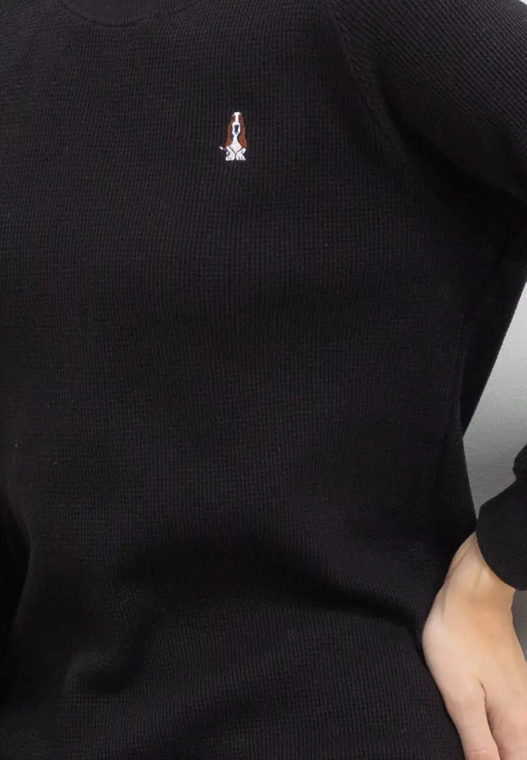 Alyssa Ldr Waffle Dress