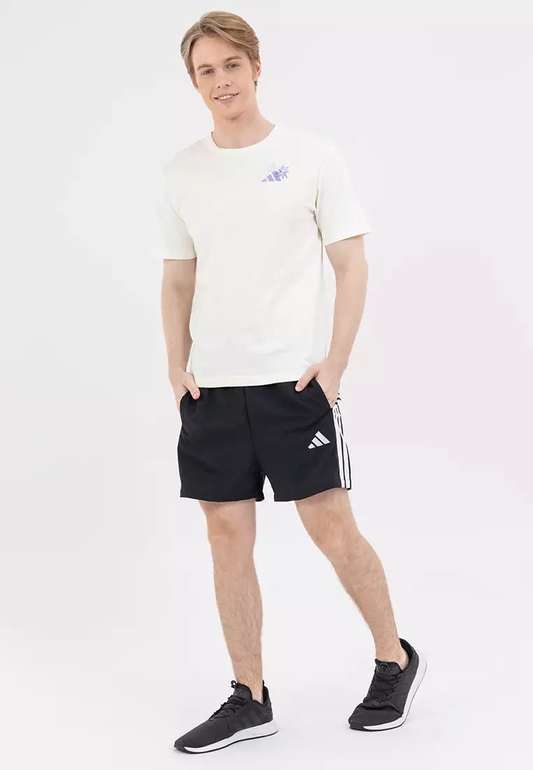 Lounge Pastel Embroidery Graphic T-Shirt