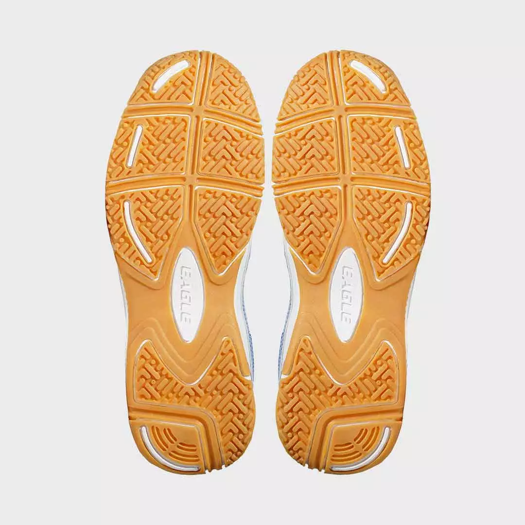 Eagle Sepatu Badminton Groover – PUTIH/BIRU