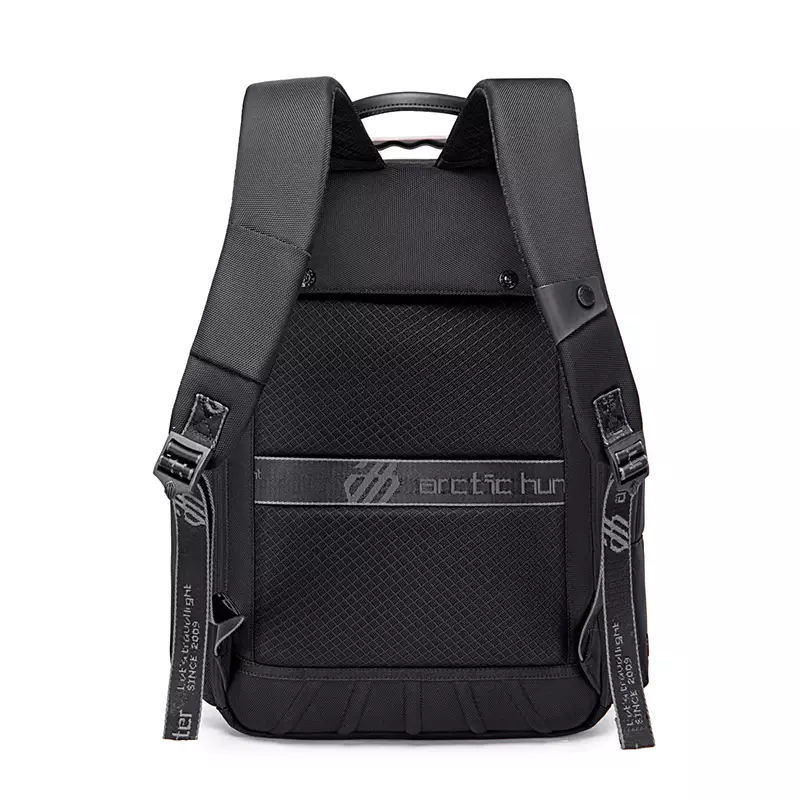 Arctic Hunter B00499 Tas Ransel Backpack Laptop Kerja pria 15.6 Inch - BLACK