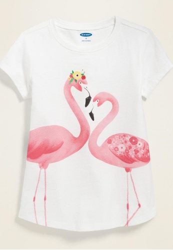 Shop Old Navy Graphic Crew Neck Tee For Toddler Girls Online On Zalora Philippines