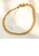 Glamorousky silver Simple Personality Plated Gold 316L Stainless Steel Belt Buckle Chain Necklace 7C8DDAC7760FEFGS_3